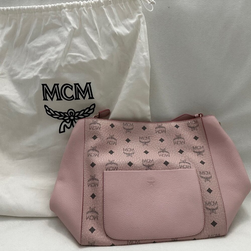 MCM Pink Klara Shoulder Bag - Luxury